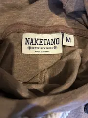 Vorschaubild 4 von Damen Hoodie Kapuzenpullover Beige Meliert Gr. M