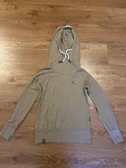 Vorschaubild 7 von Damen Hoodie Kapuzenpullover Beige Meliert Gr. M