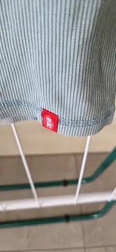 Vorschaubild 3 von EDC Damen Tank Top Rippstrick Gr. 38/M Blau Casual Spitze