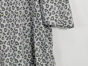 Vorschaubild 3 von Damen Langarmshirt Leopardenmuster Gr. 52/6XL Mehrfarbig Baumwolle