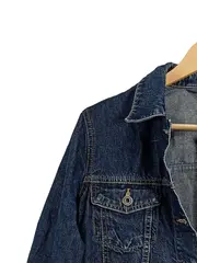 Vorschaubild 3 von Damen Jeansjacke Blau Gr. M Baumwolle Klassisch Denim Jacke