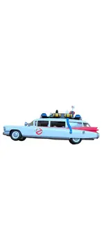 Vorschaubild 1 von Ghostbusters Ecto-1 Fahrzeug Modell 9220 Weiß Sammlerstück