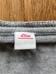 Vorschaubild 5 von Damen Pullover Grau Casual Gr. 36/S Langarm