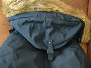 Vorschaubild 3 von Damen Parka Winterjacke Fellkapuze Blau Gr. XS
