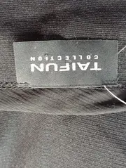 Vorschaubild 3 von TAIFUN Damen Blusenkleid Gr. 38 M Schwarz Klassisch Elegant Polyamid