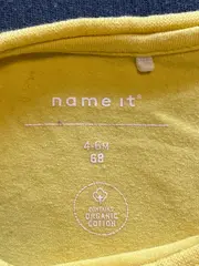 Vorschaubild 5 von Langarmshirt Blumen Applikation Baumwolle Gelb Gr. 68