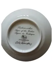 Vorschaubild 2 von Unterteller Wassermann Tierkreiszeichen Porzellan Blau 11cm