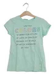 Vorschaubild 1 von T-Shirt Kinder Gr. M/140 Türkis Baumwolle