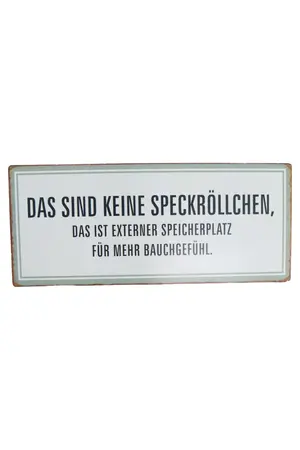 LA FINESSE Blechschild