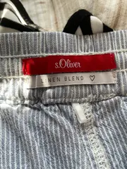 Vorschaubild 2 von Damen Freizeitkleid Gr. 36/S Blau Gestreift Casual