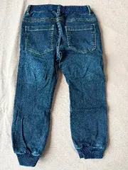 Vorschaubild 2 von Kinder Jeans Jogger Hose Gr. 104 Blau Jogginghose