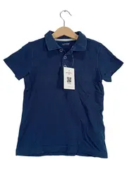 Vorschaubild 1 von Jungen Poloshirt Gr. 116 Blau Klassisch Kurzarm Polohemd