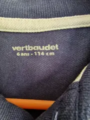 Vorschaubild 4 von Jungen Poloshirt Gr. 116 Blau Klassisch Kurzarm Polohemd