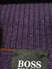 Vorschaubild 3 von Herren Pullover Rollkragenpullover Gr. 50 L Lila Wolle