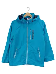 Vorschaubild 1 von Kinder Jacke Gr. 152 Türkis Leichte Kapuzenjacke Outdoor