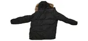Vorschaubild 5 von Herren Parka Winterjacke Fellkapuze Gr. M Schwarz Outdoor
