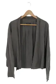 Vorschaubild 1 von MARC O POLO Damen Strickjacke Grau Gr. 32/XXS Casual Baumwolle Cardigan