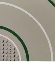 Vorschaubild 3 von Grundplatte Straße Kurve 32x32 Noppen Grau Grün Baseplate