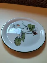 Vorschaubild 3 von Kuchenteller WALDBEERE Porzellan Weiß Florales Muster 10cm