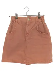 Vorschaubild 1 von Damen Jeansrock Gr. 36/S Braun Casual Minirock Baumwolle