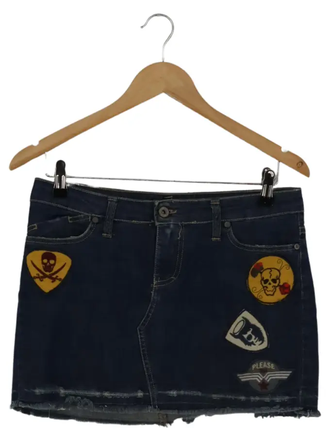 PLEASE Jeansrock Bild 1