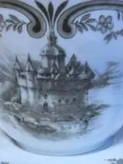 Vorschaubild 4 von Tasse mit Untertasse Bavaria Schloss Motiv Porzellan