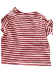 Vorschaubild 2 von Langarmshirt Mädchen Gr. 68 (6M) Rosa Gestreift Herz Casual