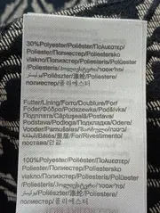 Vorschaubild 5 von Damen Sweatjacke Gr. 38/M Blau Grafisch Casual