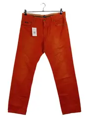 Vorschaubild 1 von Herren Jeans Regular Fit Orange Gr. W34/L30 Baumwolle