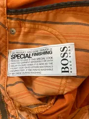 Vorschaubild 5 von Herren Jeans Regular Fit Orange Gr. W34/L30 Baumwolle