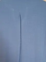 Vorschaubild 7 von Damen Bluse Langarm Gr. 42 Blau Viskose Casual