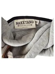 Vorschaubild 5 von Damen Kapuzenpullover Hoodie Melange Grau XL Freizeit