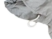 Vorschaubild 4 von Damen Kapuzenpullover Hoodie Melange Grau XL Freizeit