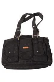 Vorschaubild 1 von Damen Henkeltasche Schwarz Polyester Casual Punkte Reißverschluss