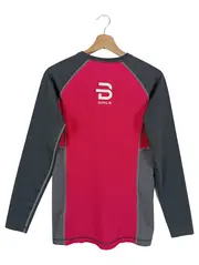 Vorschaubild 2 von BJöRN DæHLIE Damen Sport Shirt Langarm Grau Gr. 38/M Polyester Wolle