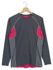 Vorschaubild 1 von BJöRN DæHLIE Damen Sport Shirt Langarm Grau Gr. 38/M Polyester Wolle