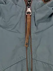 Vorschaubild 5 von Damen Leichte Jacke Gr. 40/L Blau Casual Kapuze