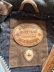 Vorschaubild 2 von Damen Leichte Jacke Gr. 40/L Blau Casual Kapuze