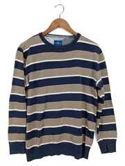Vorschaubild 1 von Herren Pullover gestreift Gr. 50/L Mehrfarbig