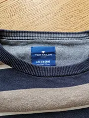 Vorschaubild 2 von Herren Pullover gestreift Gr. 50/L Mehrfarbig