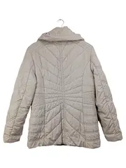 Vorschaubild 2 von Damen Steppjacke Gr. 40/L Beige Klassisch Elegant