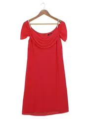 Vorschaubild 1 von Damen Cocktailkleid Gr. 36 Rot Elegant Festlich