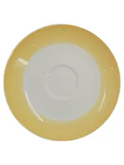 Vorschaubild 1 von Untertasse Unterteller Gelb Premium Porzellan 12cm
