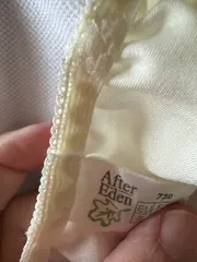 Vorschaubild 2 von Damen Slip mit Spitze Beige Gr. S Feminin Unterwäsche