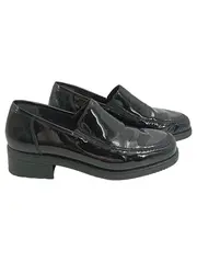 Vorschaubild 1 von Damen Pumps Gr. 38 Schwarz Lackleder Klassisch Antistress