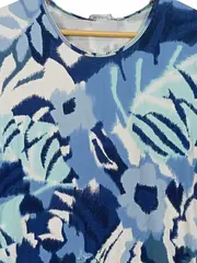Vorschaubild 2 von Damen T-Shirt Gr. 42/XL Modern Mehrfarbig Viskose Elasthan