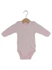 Vorschaubild 1 von Body Langarm Mädchen Rosa Gr. 62 Baumwolle