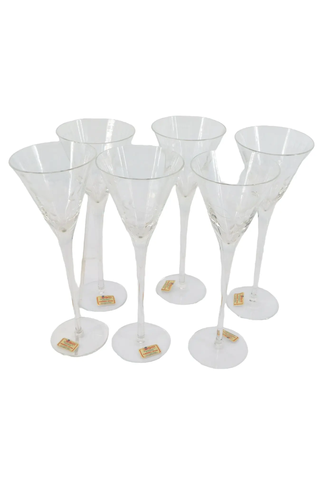 JOSKA Silberberg-Crystal Likörgläser Set 6 Stück Elegant Transparent Glas