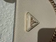 Vorschaubild 5 von Damen Henkeltasche Beige Elegant Modisch Polyurethan Goldkette