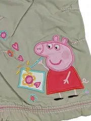 Vorschaubild 3 von Mädchen Stoffhose Peppa Wutz Gr. 68 6-9 Monate Beige Baumwolle